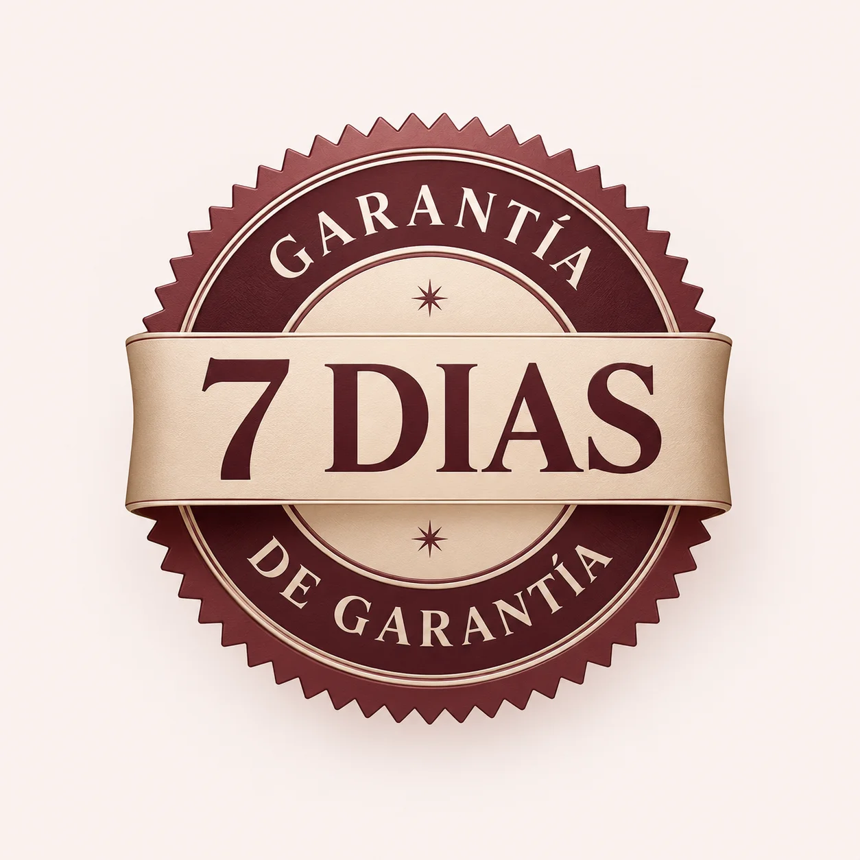 Sello de garantía de 7 días